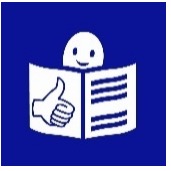 Europäisches Logo für leichtes
Lesen